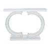 MAYEERTY 39-Inch Modern Mirrored Console Table - Sofa Table for Hallway & Living Room - 4 of 4