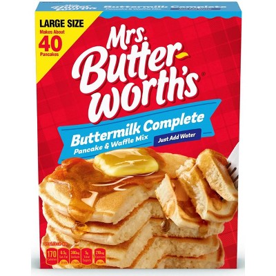 Mrs. Butterworth's Buttermilk Complete Pancake & Waffle Mix, 32 oz (Pack of 2)