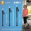 PrimeStick Walking Sticks for Seniors, Women & Men,Ergonomic Hiking Poles for Balance, Posture & Stability – Durable Trekking Poles for Walking - 2 of 4