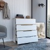 NicBex 4 Drawer Dresser for Bedroom,Modern Style Drawers with Free Handle,Dressers for Kids Room,Living Room,Entry and Hallway,Multicolor - 2 of 4