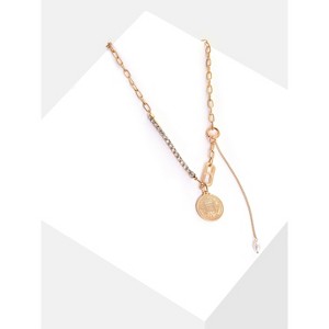 SOHI Women's Gold Link Chain Necklace - 1 of 4