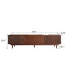 JVNOXK-Medieval Modern  TV Stand Entertainment Center with Storage Drawers, Living Room Bedroom Media Cabinet - 3 of 4