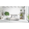 Elegant Lighting Davian 1 light Chrome and Clear swing arm wall sconce - 2 of 4
