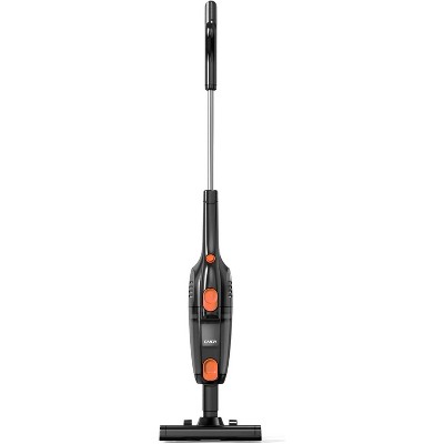 Candy Corded Stick Vacuum Cleaner, Powerful Suction Handheld Vacuum with One-Click Dust Disposal, 16.5ft Cord Length - Black