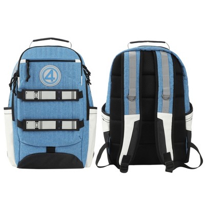 Fantastic Four Team Logo 17.5” Blue Adult Backpack