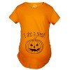 Maternity I Ate A Seed T Shirt Halloween Jack O Lantern Pumpkin Pregnancy Tee - Crazy Dog Maternity T Shirt - 2 of 4