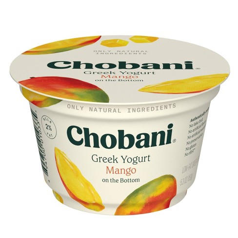 Chobani Greek Yogurt - Fruit on the Bottom Mango (150g / 5.3 oz)