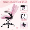 Musment PU Leather Ergonomic Office Chair Swivel Computer Gaming Chair with Lumbar Support - 4 of 4