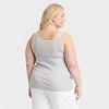 Women's Slim Fit Layered Tank Top - A New Day™ - 2 of 3
