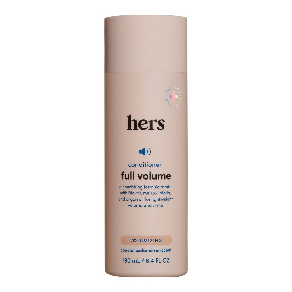 Photos - Hair Product hers Full Volume Conditioner - 6.4oz