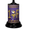 NFL 18-inch Desk/Table Lamp with Shade, #1 Fan with Team Logo, Minnesota Vikings - 2 of 3