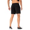 Anna-Kaci Active Men's Drawstring Waist Quick-Dry Shorts with Elastic Band and Side Pockets - 3 of 4