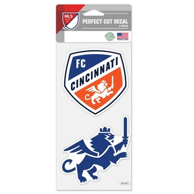 MLS FC Cincinnati Decal 2pk