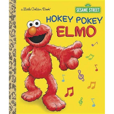 Hokey Pokey Elmo (Sesame Street) - (Little Golden Book) by  Abigail Tabby (Hardcover)