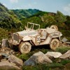 Hands Craft Modern Wooden Puzzle Army SUV: Adult Woodcraft Kit, Wooden Model, Craft Activity for Ages 14+ - 2 of 4