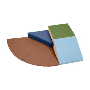 ECR4Kids SoftZone Adventurer's Summit Ramp, 4-Piece - 1 of 4