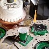 Creative Converting Class of 2025 Graduate Emerald Green Paper Beverage Napkins 108ct - 2 of 4