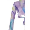 Women's Wo's Ada Sheer V-neck Top - Nelblu - 2 of 2