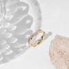 14K Gold Plated Cubic Zirconia Twisted Rope Eternity Band for Women - 4 of 4