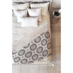 Avenie Vintage Sun 80" x 60" Fleece Throw Blanket - Deny Designs - 1 of 2