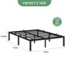 Metal Bed Frame, Heavy Duty Platform Bed Frame with Ample Storage, No Box Spring Needed, No Noise, Easy Assembly Mattress Foundation - 2 of 4