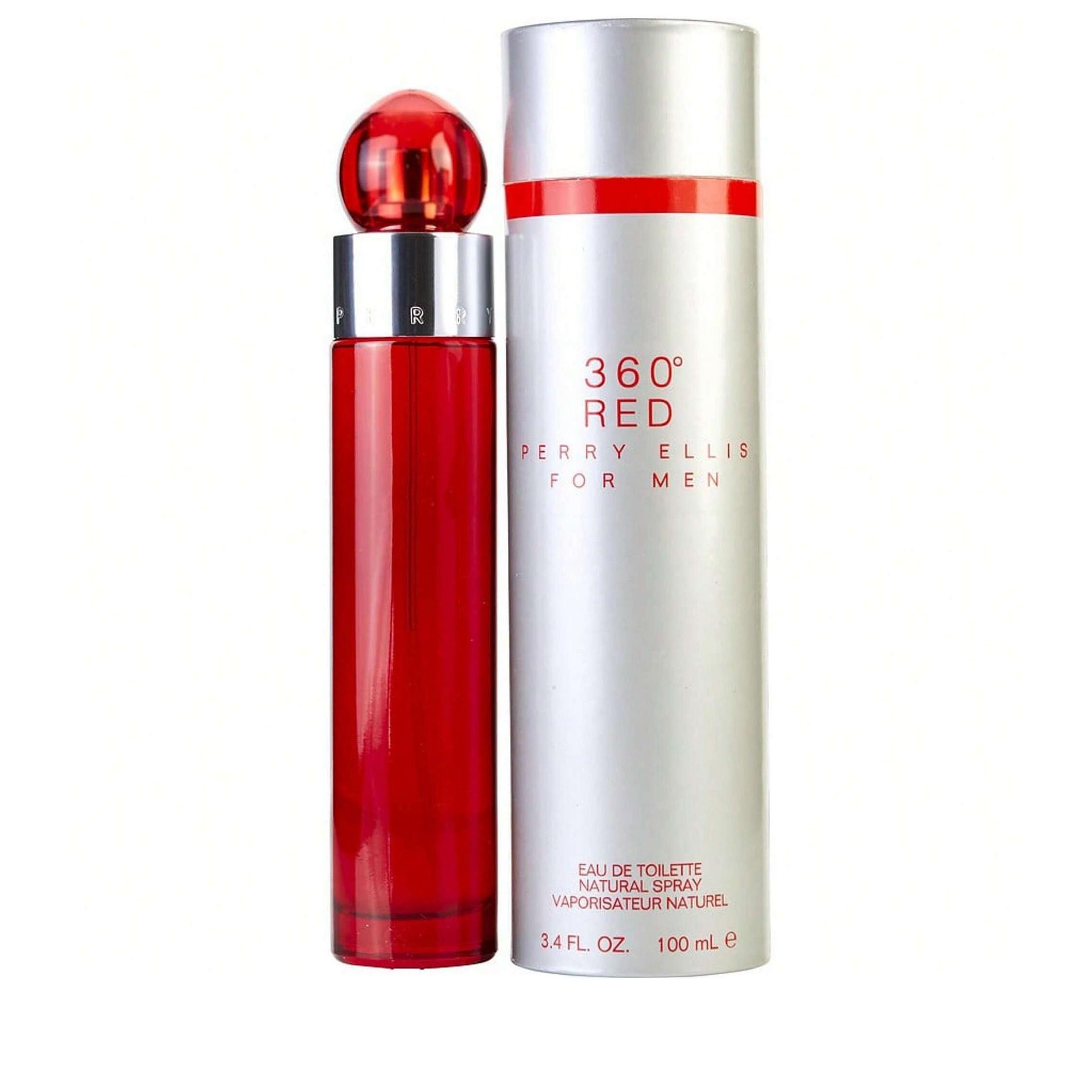 Perry Ellis 360 Red by Perry Ellis Men Eau De Toilette Spray 3.4 oz