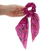Unique Bargains Cute Rose Pearl Scrunchie Hair Elastic Band 1 Pc - 4 of 4