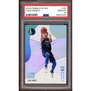 Luka Doncic Rookie Card 2018-19 Panini Status #122 PSA 10 - 1 of 2