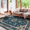Modern Washable Area Rug for Living Room, Soft Floor Rug with Non Slip Backing, Low Pile Stain Resistant Indoor Carpet for Home Office - 2 of 4