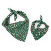 The Worthy Dog Holiday Candy Cane Adjustable Tie-On Bandana Accessory - 3 of 3