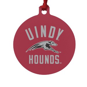 University of Indianapolis Greyhounds Aluminum Holiday Christmas Tree Ornament - 1 of 4