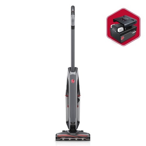 Black + Decker Bagless Air Swivel Upright Vacuum, Red