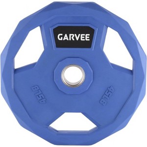 2-Inch Bumper Plates Set, Rubber Coated Weight Plates for Home Gym (2.5-95 Lbs) - Cast Iron Core - 1 of 4