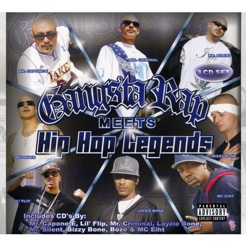 Gangsta Rap Meets Hip-Hop Legends & Various - Gangsta Rap Meets Hip-Hop  Legends (CD)