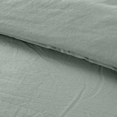 Spa Green Queen Down Alternative Microfiber Comforter Set