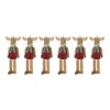 Melrose Dangle Moose Ornament (Set of 6) - 3 of 3