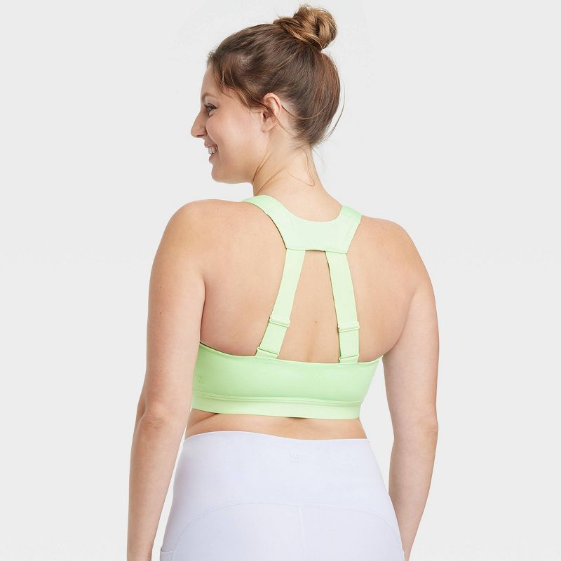 Women's Sculpt High Support Zip-Front Sports Bra - All In Motion™, 5 of 7