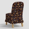 Rounded Back Slipcovered Dining Chair with Ruffle - Threshold™ - 4 of 4