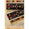 Vynxaria Tribes Southwest Area Rug - 2ft x 3ft Beige Frontier-Inspired Accent Rug - 2 of 4