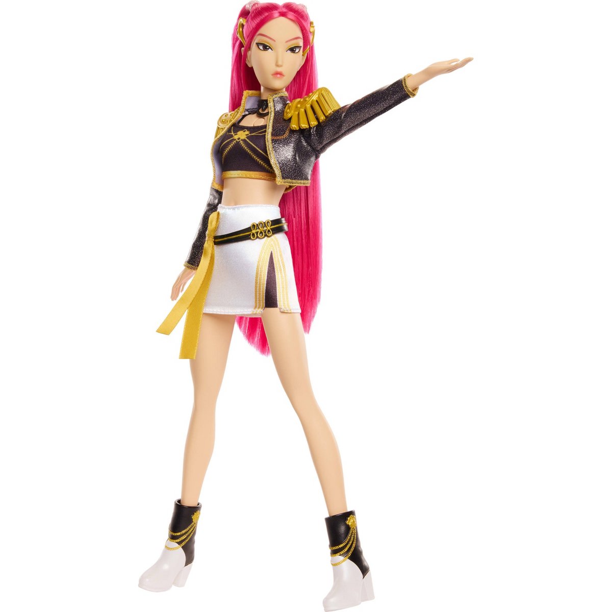 Детские куклы KPop Demon Hunters HUNTR/X Mira Golden Singing Doll in Removable Outfit and 5 Posable Joints — фото 5