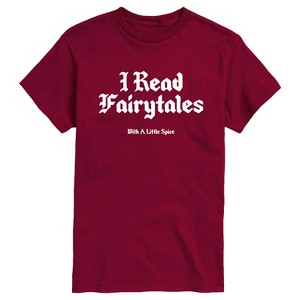 Men's - Instant Message - Read Spice Fairytales Short Sleeve Graphic T-Shirt - 1 of 4