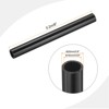 Unique Bargains Water Plumb DIY Crafts High Impact Rigid Round Pipes 8" Length ID 0.63" OD 0.79" Black - 2 of 4