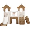 YOOCOZZ 8-in-1 Toddler Climber & Slide Set - Kids Freestanding Playground Playset, Basketball Hoop, Indoor&Outdoor, Age 1+ - 2 of 4