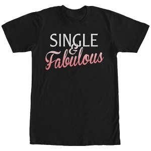 Men's Lost Gods Single and Fabulous T-Shirt - 1 of 4