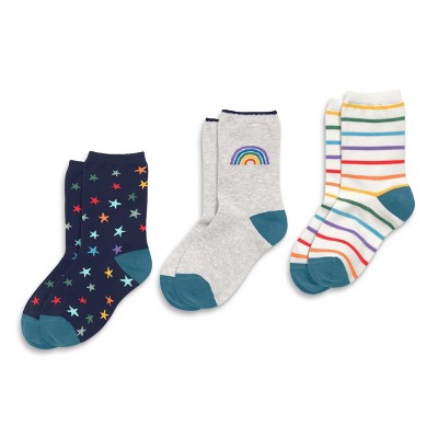 Primary Kids Crew Sock 3-Pack