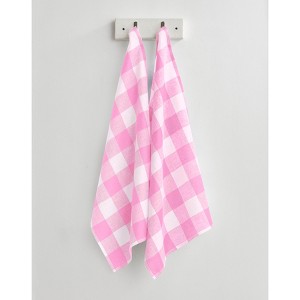 Solino Home Linen Buffalo Check Kitchen Towels - 1 of 4