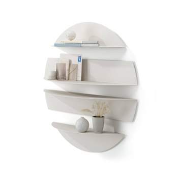 Solis Decorative Metal Floating Wall Shelf - Umbra