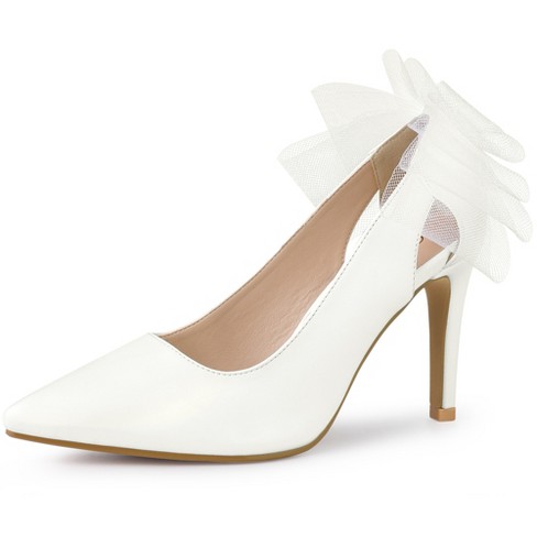 Target sales white pumps