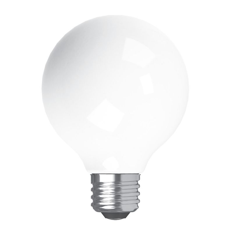 GE 2pk 40W G25 Globe LED Light Bulb Soft White, 3 of 5