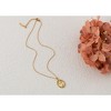 Anna-Kaci Gold Plated Crystal Rhinestone Mary Catholic Necklace Christian Jewelry for Women - 2 of 4